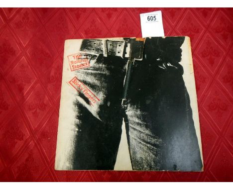 Sticky Fingers by The Rolling Stones on Rolling Stone Records, zip cover, COC 59100-B