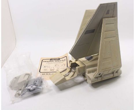 Kenner Star Wars Return Of The Jedi No.93650 Imperial Shuttle Vehicle, housed in a pictorial card with card protectors, card 