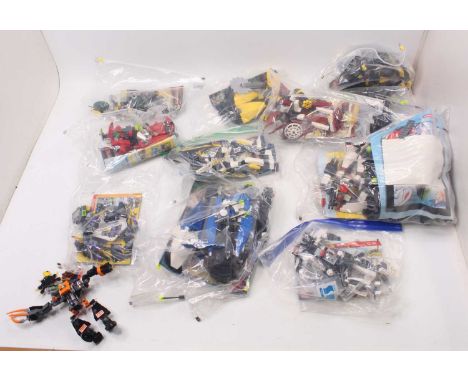 Lego Exforce/Robot Wars a quantity of various bagged and loose figures and sets to include; No.8115 Dark Panther, No.7701 Gra