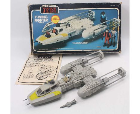 Kenner Star Wars Return Of The Jedi No.70510 Y-Wing Fighter Vehicle, housed in a pictorial card box with card packing piece a