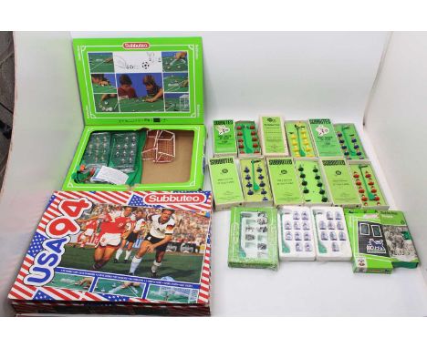 A collection of Subbuteo Football Teams and sets, specific teams to include; Southampton, Scotland and others 