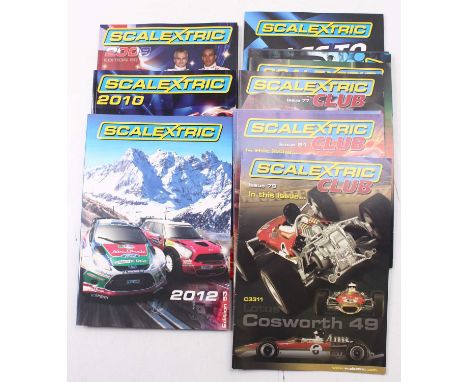 Scalextric club quantity of various issues collectors booklets and catalogues to include; 75 Cars, 77 Star Wars, 79 Lotus Cos
