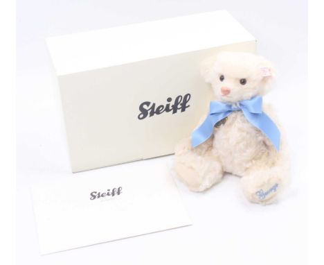 The Steiff Royal Baby Bear Prince Goerge, exclusive to Danbury Mint, white tag No. 664113, limited edition to the year of 201