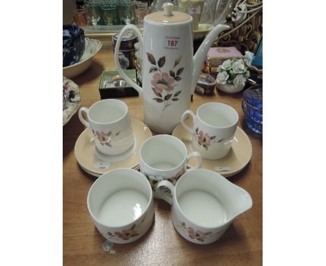 A Queen Anne bone china 'Windsor' part tea service
