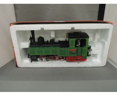 An LGB G scale 0-6-0 tank locomotive, Taliesin, 2079, boxed