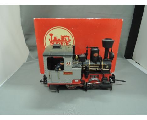 An LGB G scale 0-4-0  tank engine, Louis, in original box 2020