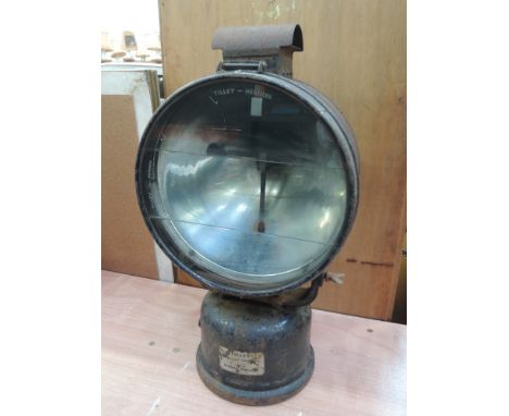 A mid 20th century Tilley floodlight projector lamp