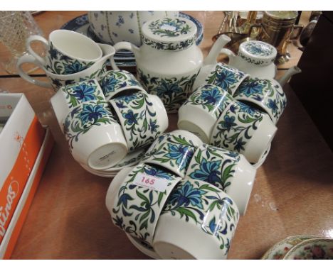 A part 'Midwinter' tea service 