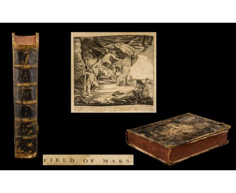 Military Interest - Field of Mars Book dated 1801, being an alphabetical digestion of the principal Naval &amp; Military Enga