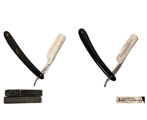 George Butler &amp; Co Sheffield England Trade Mark ( Art ) Hollow Ground Steel Top Quality Straight Razor with Original Hard