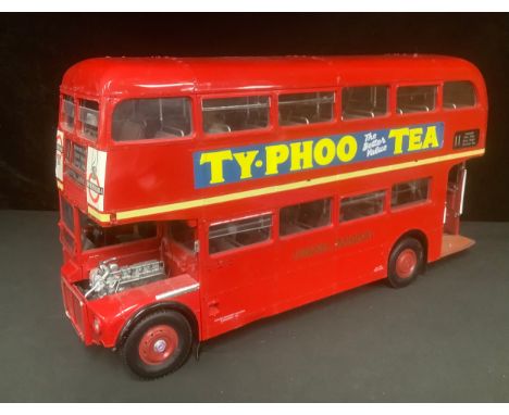 Toys and Juvenalia - a 20th century die-cast Agora Routemaster 857 model bus, 36cm high, 70cm long 