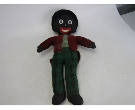 Vintage Golly 75cm tall These items are listed on the basis they are illustrative of by a gone culture in which there were di