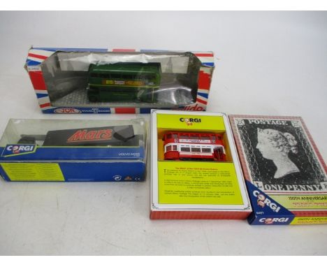 Trio of diecast to include Corgi &amp; Solido. 