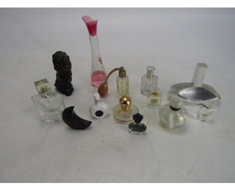 Collection of vintage perfume bottles 