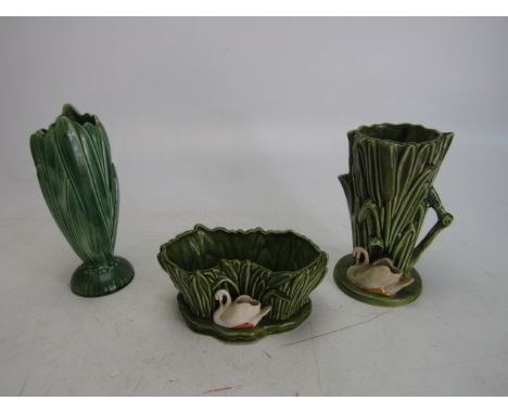 Collection of vintage Sylac vases 