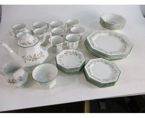 Vintage retro Johnson Bros ""Eternal Beau"" part dinner service. 