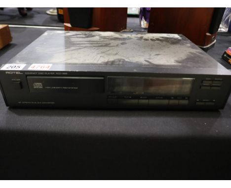 Rotel RCD-865 compact disc player. All electrical items in this lot have been PAT tested for safety and have passed. This doe
