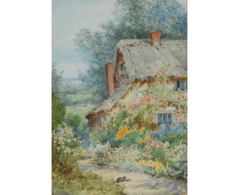 Theresa Sylvester Stannard (1898-1947)Cottage Garden, In Summer Timesigned, titled, 25cm x 17.5cm 
