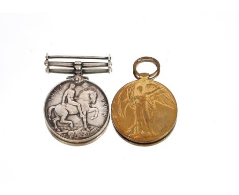 Two WW1 medals to K.31627 J. Groh STO.1 R.N.