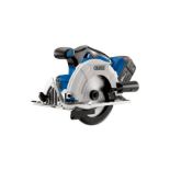 BRAND NEW Draper D20 20V Brushless Circular Saw, 1 x 3.0Ah Battery, 1 x Fast Charger 00594 RRP £