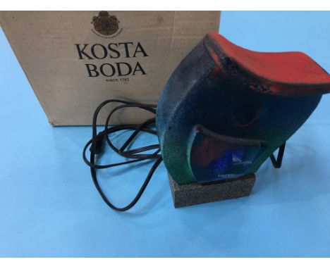 Boxed Kosta Boda light, by Kjell Engman 