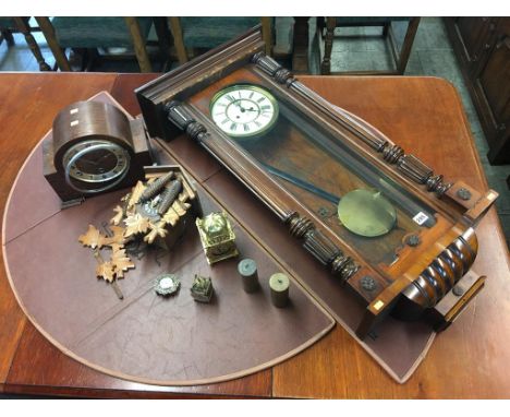 A wall clock, mantle clock, cuckoo clock etc.