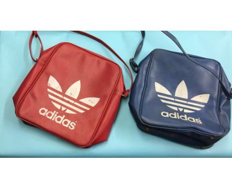 Two vintage Adidas bags