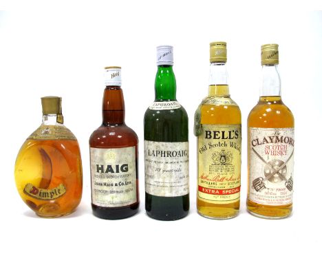 Whisky - John Haig &amp; Co. Dimple Old Blended Scotch Whisky, 26 2/3 Fl. Ozs., 70d Proof; John Haig &amp; Co. Blended Scotch