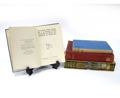 Hans-Andersen 'Fairy Tales', illustrated by Rie Cramer and L.A. Govey, reprint 1932 by R. Clay and Sons Ltd, green cloth and 