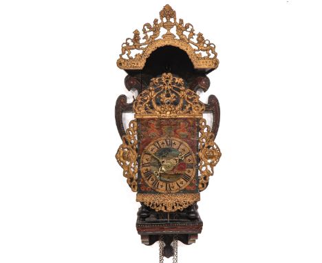 Drenthe, rare without alarm clock facility, original dial and chair, length 79 cm.