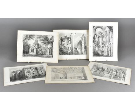 A folio containing 100 plus William Blackwood Scottish book plates 