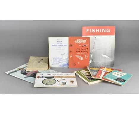 Angling Books/Catalogues, a selection of vintage books and catalogues including, Hardys Anglers Catalogue 1968/ 1978/ 1937 (A