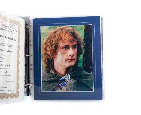 FIFTEEN LORD OF THE RINGS TRILOGY SIGNED PROMOTIONAL PHOTOGRAPHS,including Viggo Mortensen, Harry Sinclair, Paul Norell, Brad