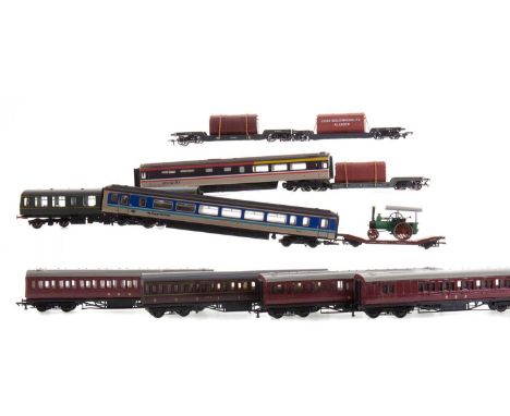 MODEL RAILWAY,loose coaches and rolling stock including Hornby, Lima and kit-built
