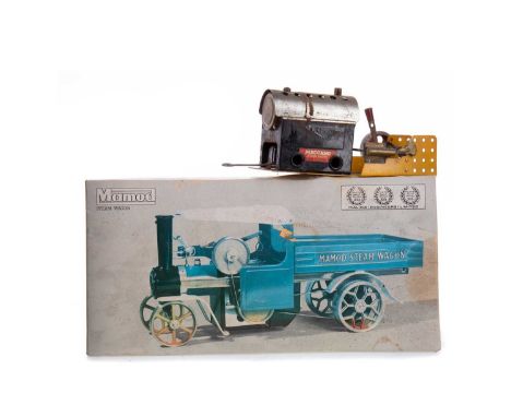 MAMOD SW1 STEAM WAGON,boxed, along with a Meccano stationary Steam Engine (2)