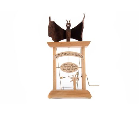 MECHANICAL AUTOMATON TOY BY NEIL HARDY,'Evolutionary Blunders', 'Before developing fangs and braching out into movies the Vam
