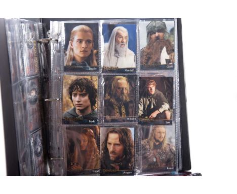 THE LORD OF THE RINGS TOPPS COLLECTOR'S CARDS,four #1-90 sets and a #1-162 set, also including Prismatic Foil cards and three