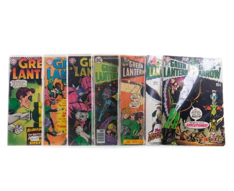 DC COMICS, GREEN LANTERN#52, 55, 56, 58 (x2), 67 (x2), 69, 75, 88 Special Surprise Issue (10); along with Green Lantern Co-St
