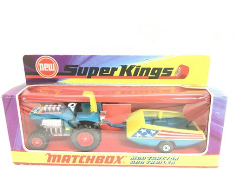 A Boxed Matchbox Mod Tractor and Trailer #K-3.