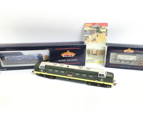 A Boxed Bachmann 00 Gauge Class 55 D9017 The Durham Light #32-529.