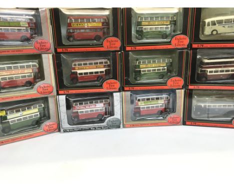 2 Boxes Containing Exclusive First Edition Buses. No Reserve.(2).