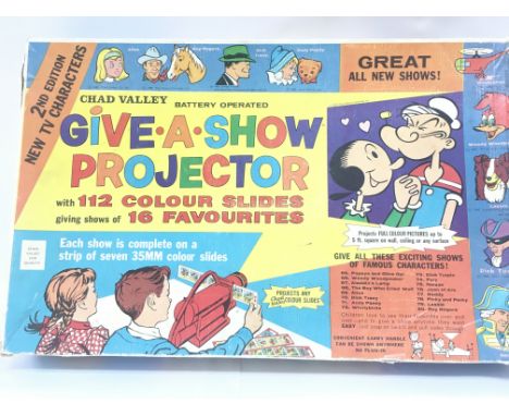 A BoxedChad Valley Give.A.Show Projector Set. Including Popeye. NO RESERVE