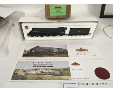 Boxed Bachmann special limited edition Class 4 no. 60007 Sir Nigel Greeley. No. 41 of 350. OO gauge.