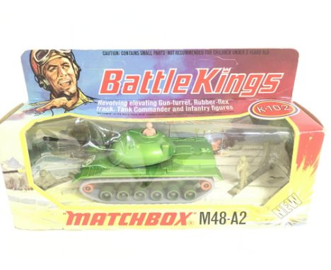 A Boxed Battle kings M48-A2 Tank. K-102.