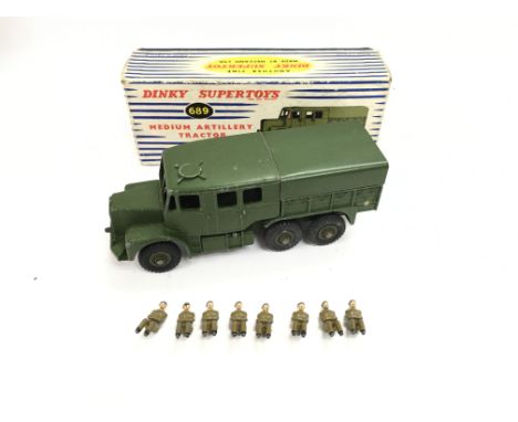 A Bo Ed Dinky Supertoys Medium Artillery Tractor #689.