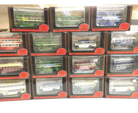 2 X Boxes Containing a Collection of Exclusive First Edition Buses. No reserve.(2).