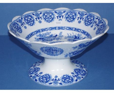 Spode 'Trophies Etruscan' footed bowl Printed SPODE mark to base. H14cms approx Dia25cms approx.