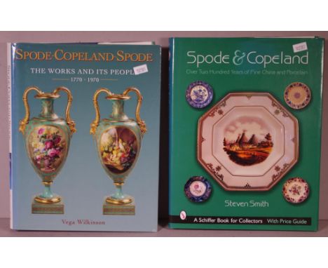 Two vols: Spode-Copeland-Spode The works & its people 1770-1970 by Wilkinson, & Spode & Copeland over two hundred years of fi