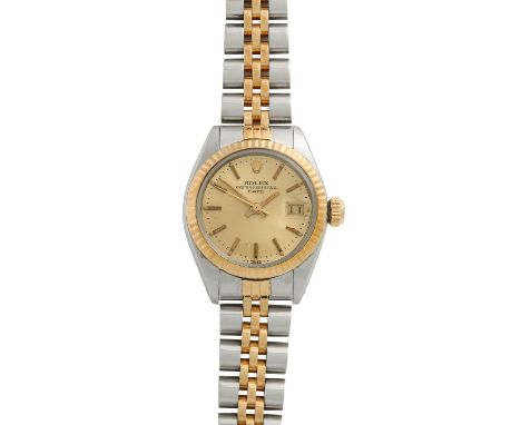 ROLEX Vintage Lady Datejust, Ref. 6917. Damenuhr. Edelstahl/Gold 18K, Schließe graviert, bitte Bilder beachten! Automatic-Wer