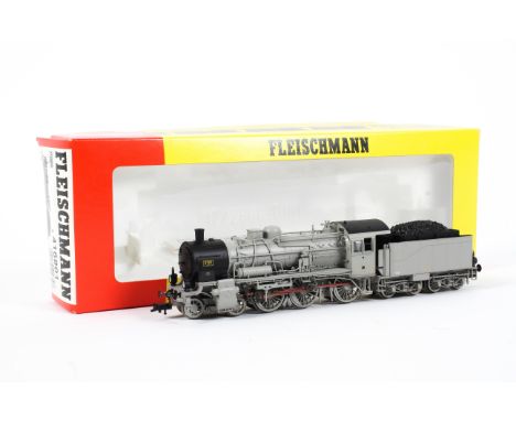 A boxed OO gauge FLEISCHMANN 416801, steam locomotive. Condition Report: IN MINT CONDITION